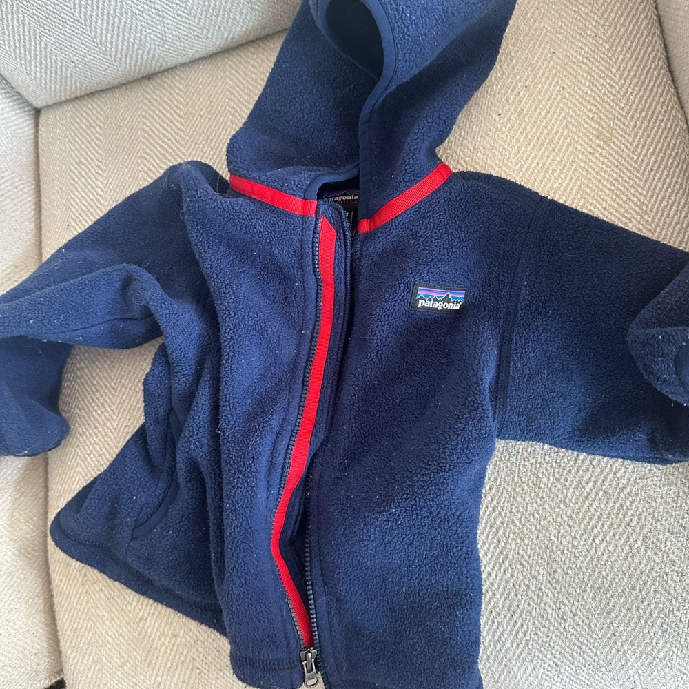 Patagonia Kids' Navy Fleece Hoodie